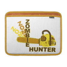 Zombie Hunter Macbook Sleeve