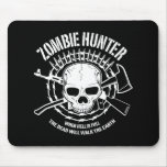 zombie hunter undead living dead mouse pads