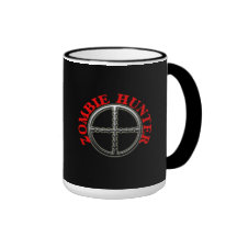 Zombie Hunter with Crosshairs Coffee Mug