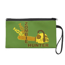 Zombie Hunter Wristlet (green background)