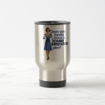 Zombie Infestation Plan Coffee Mugs