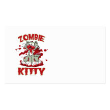 Zombie Kitty Business Card