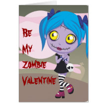 Zombie Love Greeting Cards