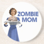 Zombie Mum Beverage Coaster