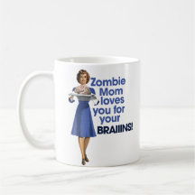 Zombie Mum Coffee Mugs
