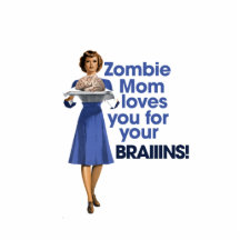 Zombie Mum Photo Cut Outs