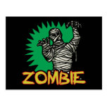 Zombie Mummy Postcard