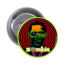 Zombie Obama 2012! Pinback Button