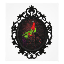 zombie pinup photo print