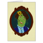 Zombie Portrait Greeting / Note Card