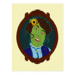 Zombie Portrait Postcard