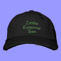 Zombie Response Team Hat embroidered hats