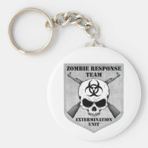 Zombie Response Team Keychains