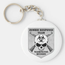 Zombie Response Team: Washington Division Keychains