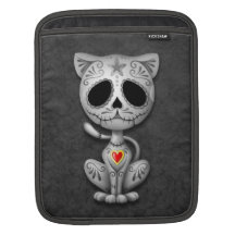 Zombie Sugar Kitten, dark iPad Sleeve