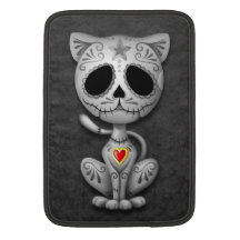Zombie Sugar Kitten, dark MacBook Air Sleeves