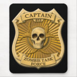 Zombie Task Force - Captain Badge Mousemat