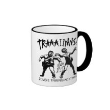 Zombie Trainspotters Mug