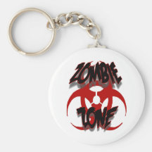 ZOMBIE ZONE KEY CHAINS
