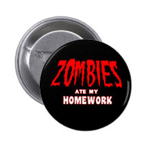 Zombies Ate My Homework Button