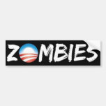 ZOMBIES BUMPER STICKERS