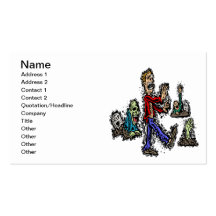 Zombies Business Card