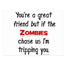 Zombies Post Cards
