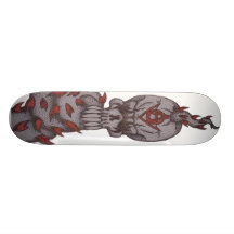 ZOMBIEZ SKULL AND VINE DECK SKATE BOARDS