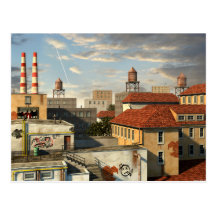 Zone Industrielle - Day Post Cards
