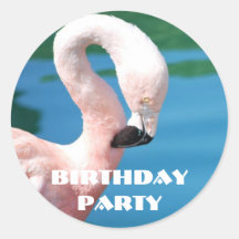 Zoo Birthday Party Stickers