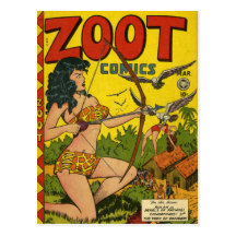 Zoot comics post card