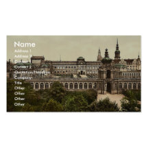 Zwinger and the Theatre, Altstadt, Dresden, Saxony Business Cards