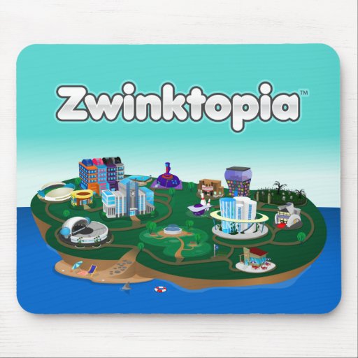 Zwinktopia Mousepad