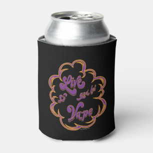 Ω VAPE    Live and Let Vape   by VapeGoat™ Can Cooler