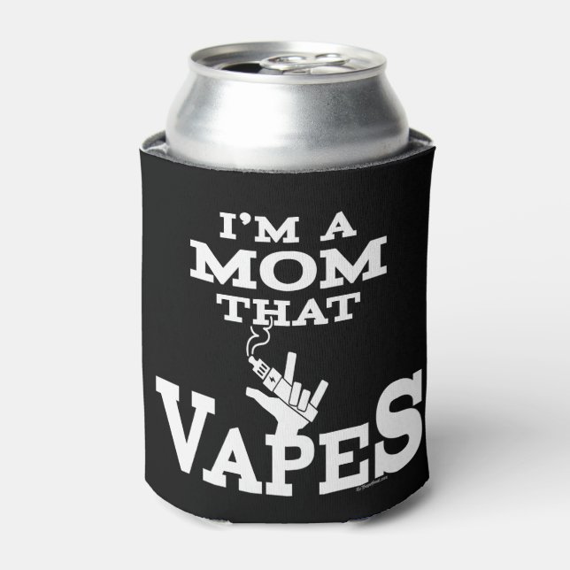 Ω VAPE  | Mum That Vapes  by VapeGoat™ Can Cooler (Can Front)