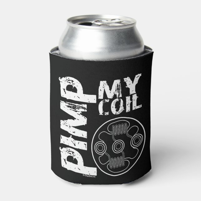 Ω VAPE  | Pimp my Coil  by VapeGoat™ Can Cooler (Can Front)