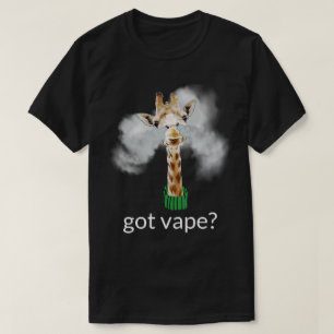 Ω VAPE Shirt   Got Vape Giraffe DK VapeGoat™