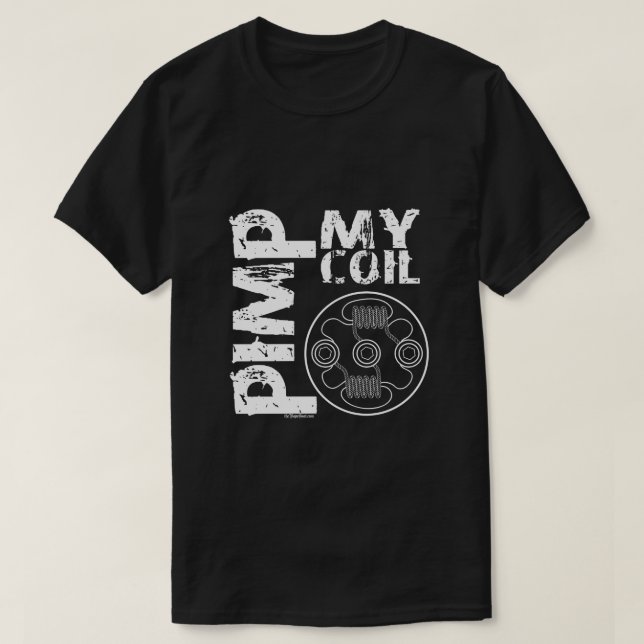 Ω VAPE Shirt | Pimp My Coil Vape |  VapeGoat™ (Design Front)
