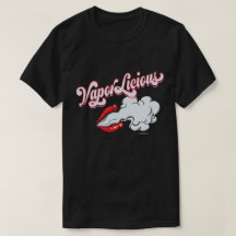 Ω VAPE Shirt | VaporLicious Sexy Lips DK VapeGoat™