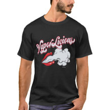 Ω VAPE Shirt | VaporLicious Sexy Lips DK VapeGoat™