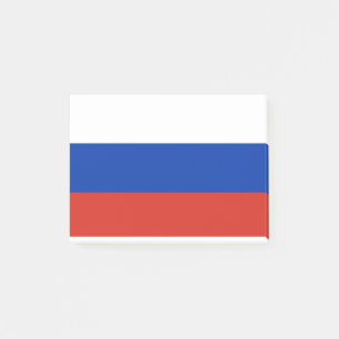 Российская Федерация - Russian Federation Flag Post-it Notes