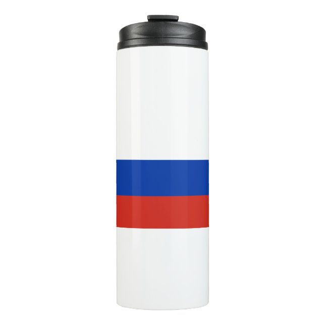 Российская Федерация - Russian Federation Flag Thermal Tumbler (Front)