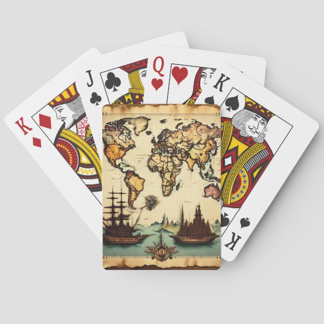 Рубашка "Эпоха Великих Открытий" Playing Cards (Back)