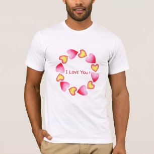 Сute  Romantic I Love You Valentine's Day  T-Shirt