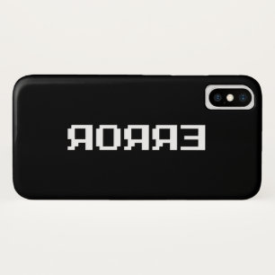 ЯOЯЯƎ   ERROR iPhone X CASE