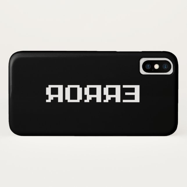 ЯOЯЯƎ | ERROR Case-Mate iPhone CASE (Back (Horizontal))