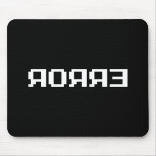 ЯOЯЯƎ ERROR MOUSE PAD