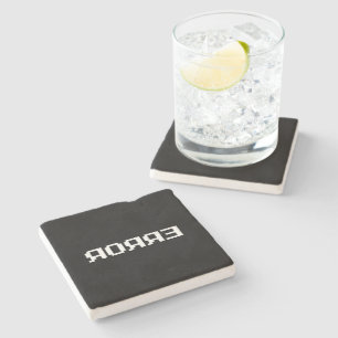ЯOЯЯƎ ERROR STONE COASTER