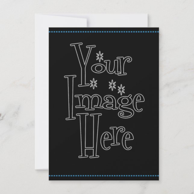 ѺѲѻѳо●•◦ CREATE YOUR OWN - PERSONALIZE BLANK Invitation (Front)