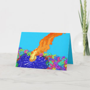 ל״ג בעומר Lag B'Omer modern graphic Thank You Card